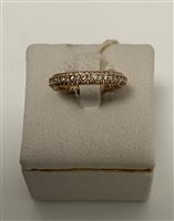 Anello Bolzoni Donna in Oro rosa Diamante MOD.4484